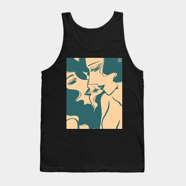 Nicochuu (Cigarette Kiss) Tank Top by PrimalPinku